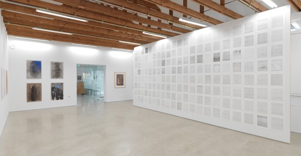 'Schitterend Isolement' exhibition view with my 168 diary drawings wall, Drawing Centre Diepenheim, the Nethetlands, 2014 photograph by Rik Klein Gotink
